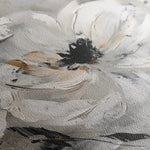 Floral 311 Canvas Art 60 x 40 cm / Black