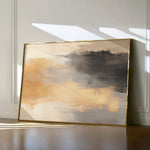 Abstract 312 Canvas Art 18" x 24" / 45 x 60 cm / Black