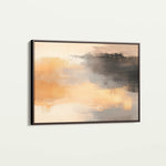Abstract 312 Canvas Art 18" x 24" / 45 x 60 cm / Black