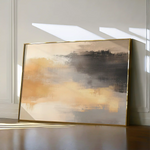 Abstract 312 Canvas Art 60 x 40 cm / Black