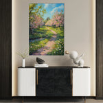 Landscape 312 Canvas Art 18" x 24" / 45 x 60 cm / Black
