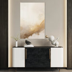 Abstract 314 Canvas Art 18" x 24" / 45 x 60 cm / Black