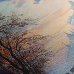 Landscape 314 Canvas Art 18" x 24" / 45 x 60 cm / Black