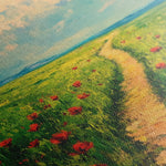 Landscape 315 Canvas Art 18" x 24" / 45 x 60 cm / Black