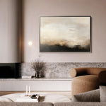 Abstract 316 Canvas Art 18" x 24" / 45 x 60 cm / Black