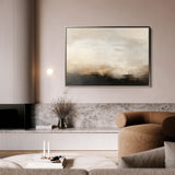 Abstract 316 Canvas Art 18" x 24" / 45 x 60 cm / Black