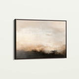 Abstract 316 Canvas Art 18" x 24" / 45 x 60 cm / Black