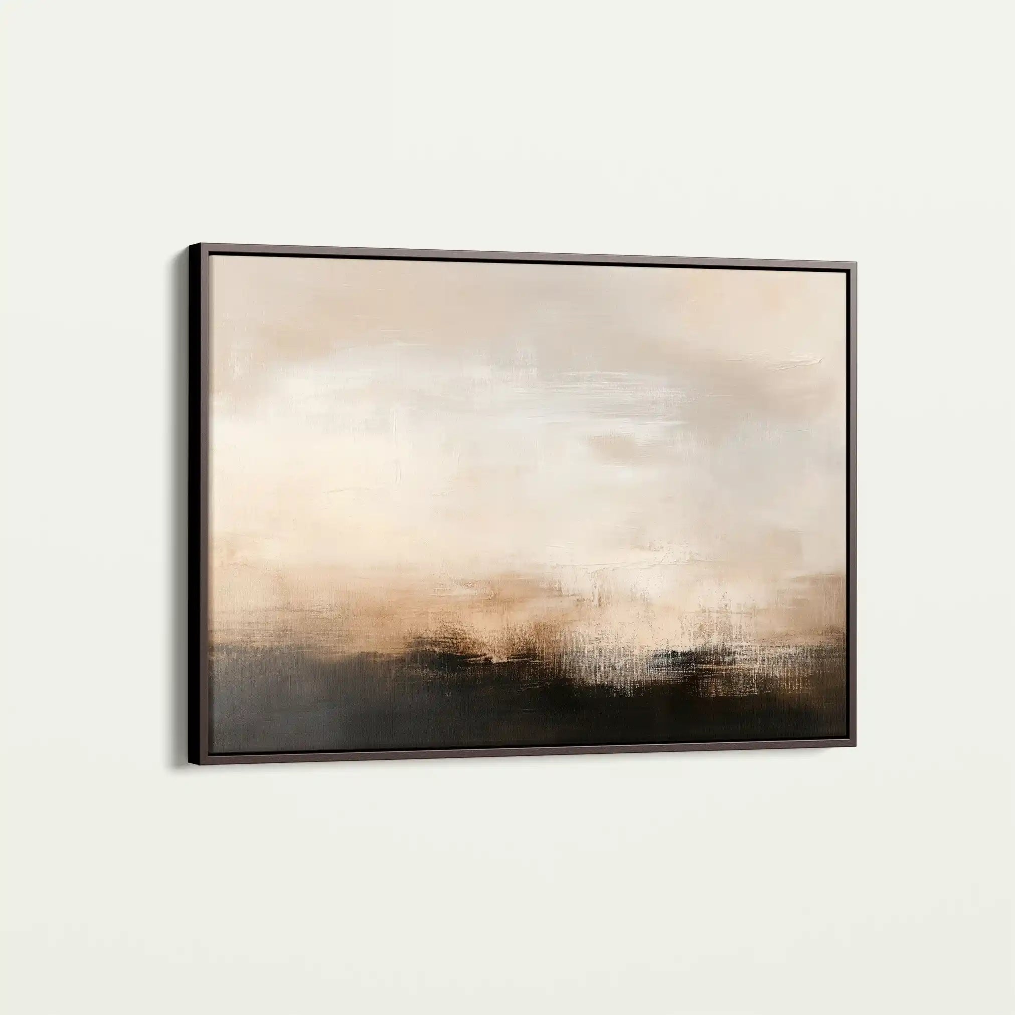 Abstract 316 Canvas Art 18" x 24" / 45 x 60 cm / Black
