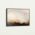 Abstract 316 Canvas Art 60 x 40 cm / Black