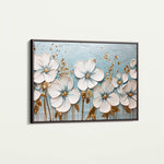 Floral 316 Canvas Art 60 x 40 cm / Black