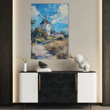 Landscape 316 Canvas Art 18" x 24" / 45 x 60 cm / Black