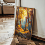 Landscape 317 Canvas Art 18" x 24" / 45 x 60 cm / Black
