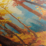 Landscape 317 Canvas Art 18" x 24" / 45 x 60 cm / Black