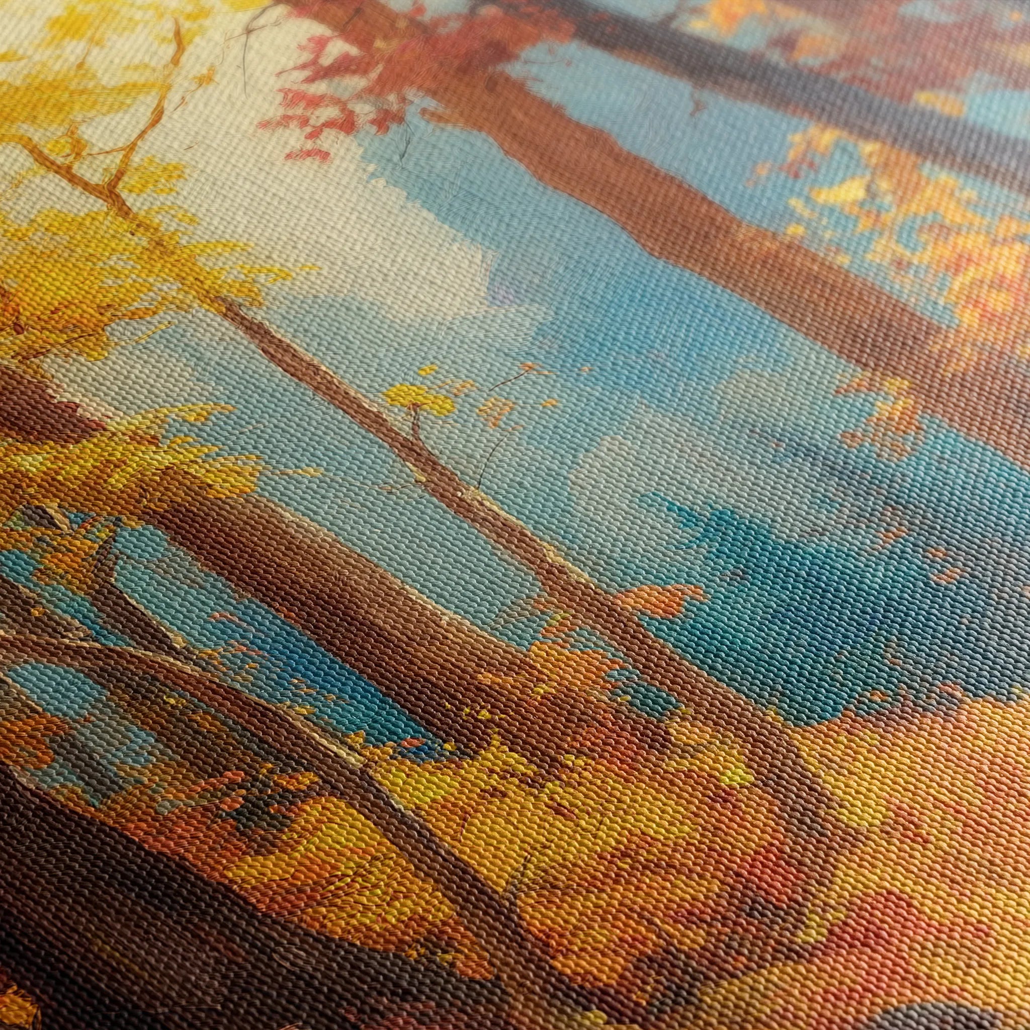 Landscape 317 Canvas Art 18" x 24" / 45 x 60 cm / Black