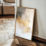 Abstract 318 Canvas Art 18" x 24" / 45 x 60 cm / Black