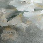 Floral 318 Canvas Art 60 x 40 cm / Black