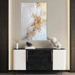 Abstract 319 Canvas Art 18" x 24" / 45 x 60 cm / Black