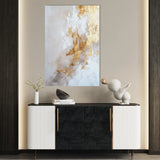 Abstract 319 Canvas Art 18" x 24" / 45 x 60 cm / Black