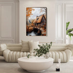 Landscape 319 Canvas Art 60 x 40 cm / Black