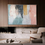 Abstract 320 Canvas Art 18" x 24" / 45 x 60 cm / Black