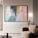 Abstract 320 Canvas Art 18" x 24" / 45 x 60 cm / Black