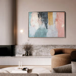 Abstract 320 Canvas Art 18" x 24" / 45 x 60 cm / Black