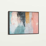 Abstract 320 Canvas Art 18" x 24" / 45 x 60 cm / Black