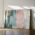 Abstract 321 Canvas Art 18" x 24" / 45 x 60 cm / Black
