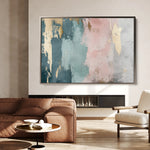 Abstract 321 Canvas Art 18" x 24" / 45 x 60 cm / Black