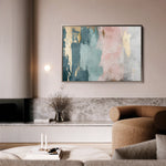 Abstract 321 Canvas Art 18" x 24" / 45 x 60 cm / Black