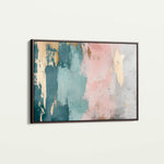 Abstract 321 Canvas Art 18" x 24" / 45 x 60 cm / Black