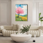 Landscape 321 Canvas Art 18" x 24" / 45 x 60 cm / Black