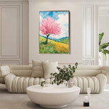 Landscape 321 Canvas Art 18" x 24" / 45 x 60 cm / Black