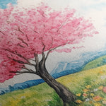 Landscape 321 Canvas Art 18" x 24" / 45 x 60 cm / Black