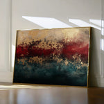 Abstract 322 Canvas Art 18" x 24" / 45 x 60 cm / Black