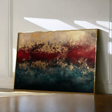 Abstract 322 Canvas Art 18" x 24" / 45 x 60 cm / Black