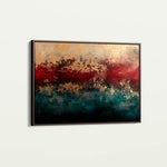 Abstract 322 Canvas Art 18" x 24" / 45 x 60 cm / Black