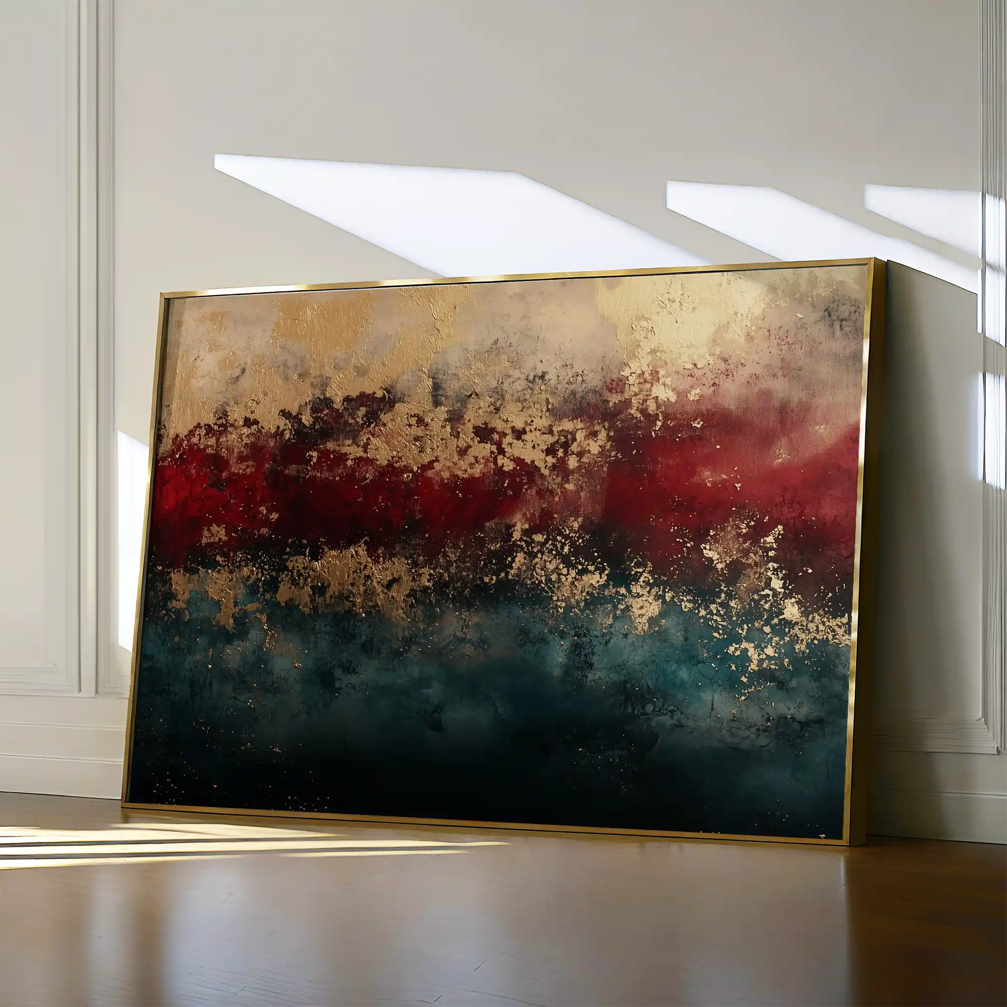Abstract 322 Canvas Art 60 x 40 cm / Black