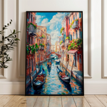 Landscape 322 Canvas Art 18" x 24" / 45 x 60 cm / Black