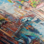 Landscape 322 Canvas Art 18" x 24" / 45 x 60 cm / Black