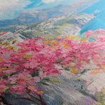 Landscape 323 Canvas Art 60 x 40 cm / Black