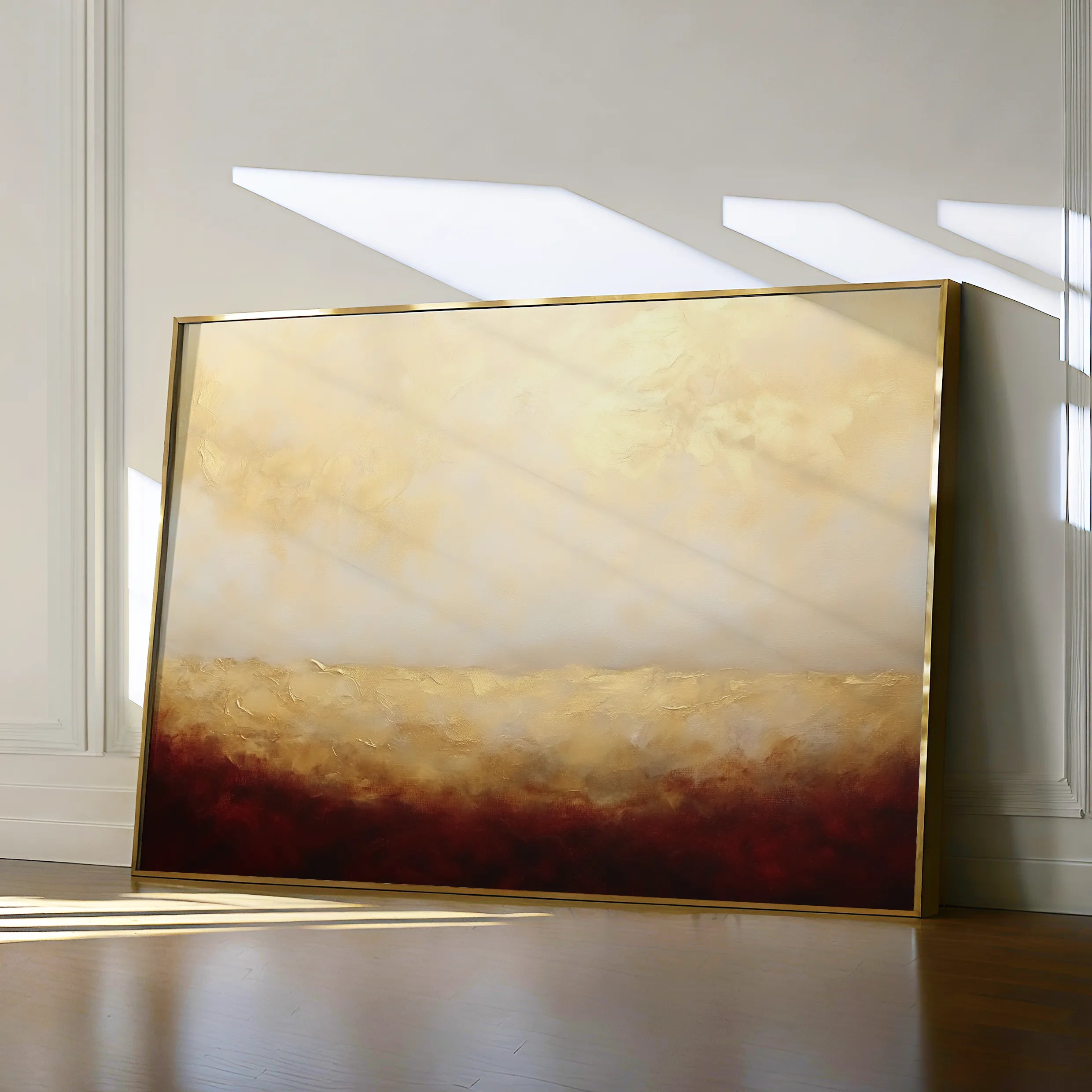 Abstract 324 Canvas Art 18" x 24" / 45 x 60 cm / Black
