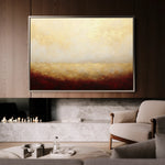 Abstract 324 Canvas Art 18" x 24" / 45 x 60 cm / Black