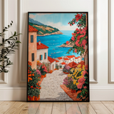 Landscape 324 Canvas Art 18" x 24" / 45 x 60 cm / Black