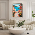 Landscape 324 Canvas Art 18" x 24" / 45 x 60 cm / Black