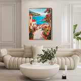 Landscape 324 Canvas Art 18" x 24" / 45 x 60 cm / Black