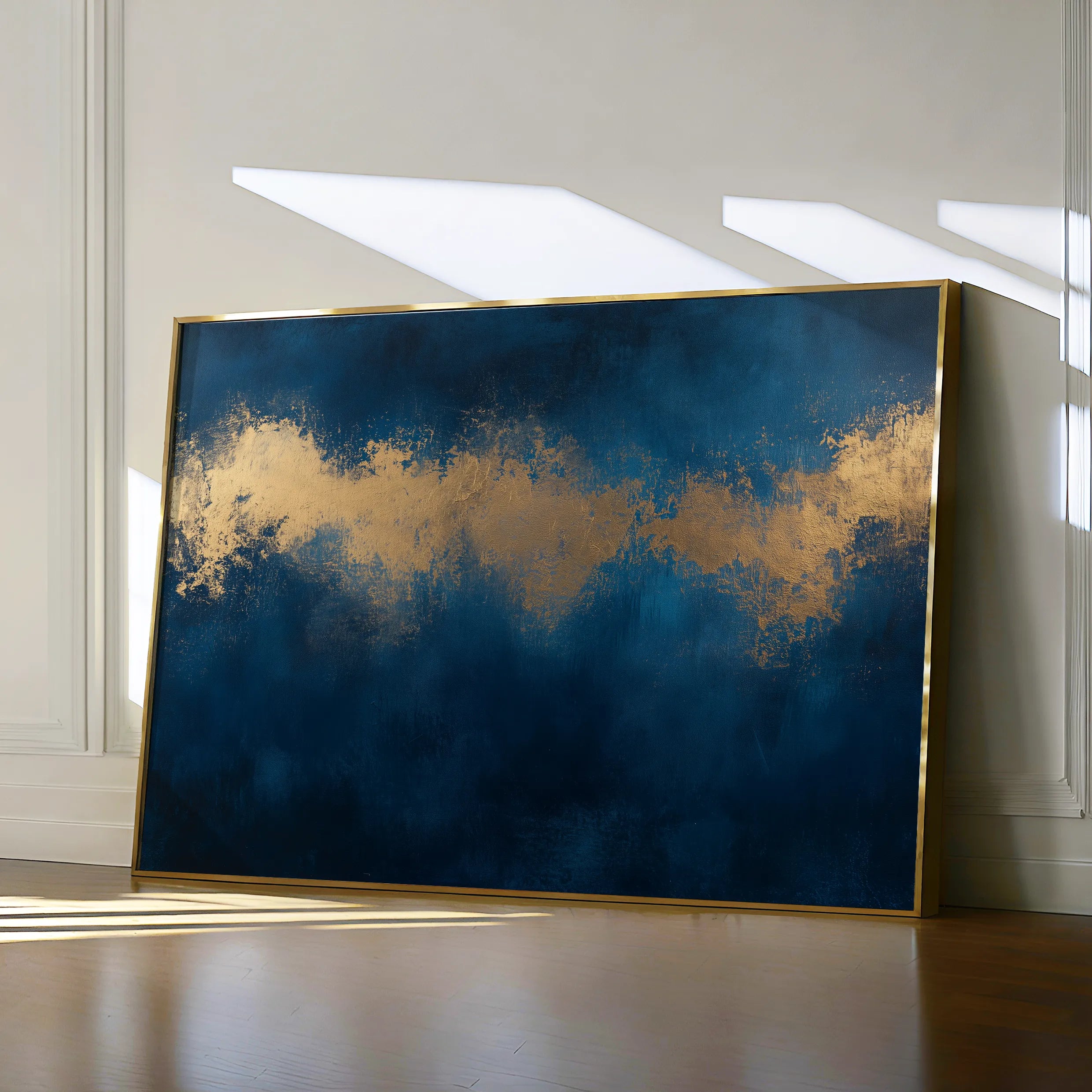 Abstract 325 Canvas Art 18" x 24" / 45 x 60 cm / Black