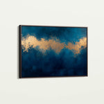 Abstract 325 Canvas Art 18" x 24" / 45 x 60 cm / Black