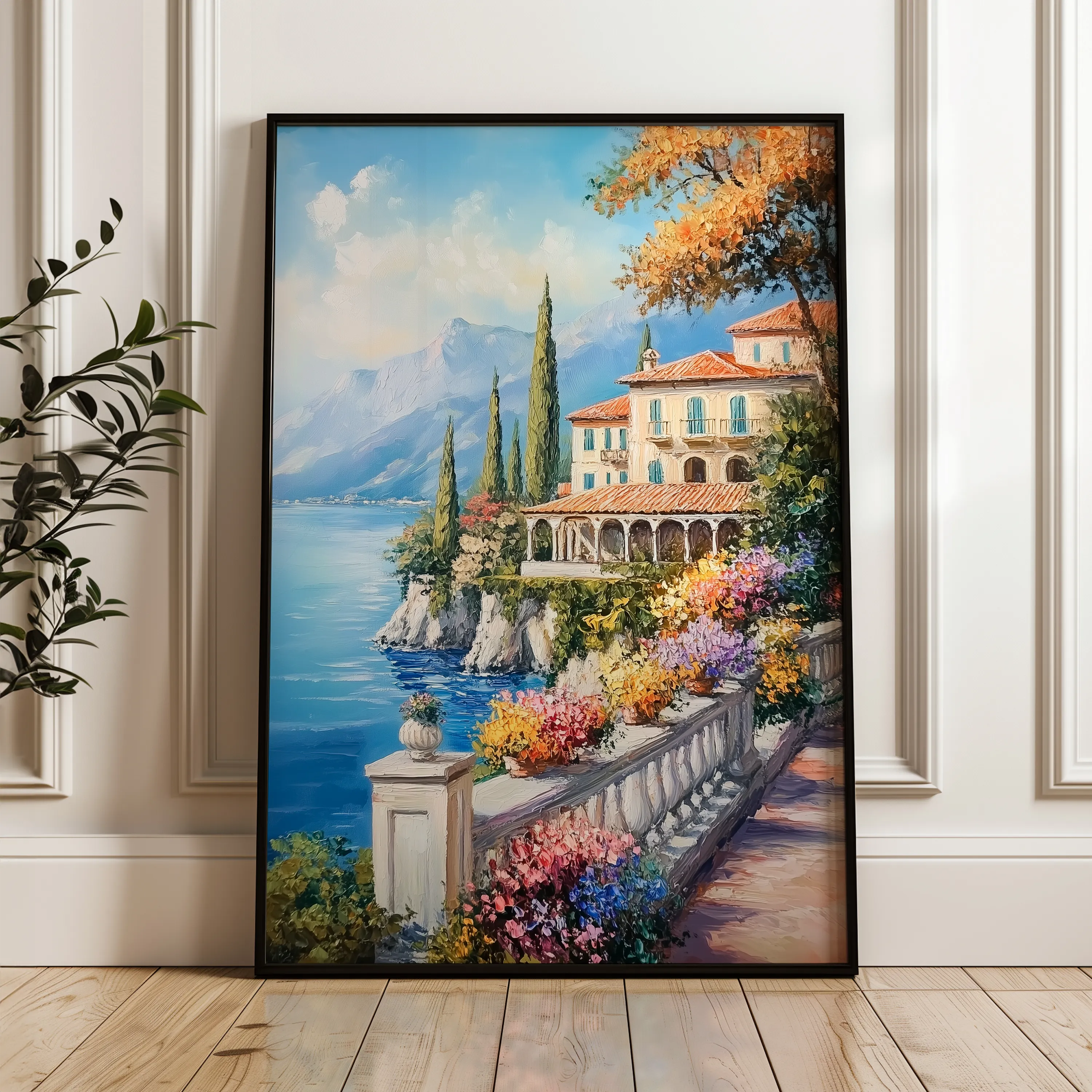Landscape 325 Canvas Art 18" x 24" / 45 x 60 cm / Black