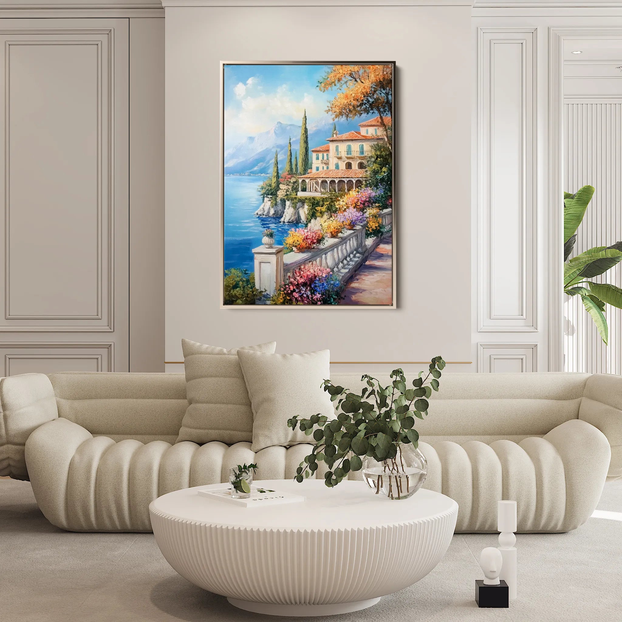 Landscape 325 Canvas Art 18" x 24" / 45 x 60 cm / Black